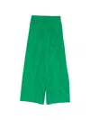 P.a.r.o.s.h Elasticated Palazzo Pants In Green