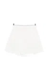 P.a.r.o.s.h Elasticated Shorts In White