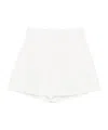 P.a.r.o.s.h Elasticated Shorts In White