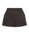 P.a.r.o.s.h Elasticated-waist Cotton Shorts