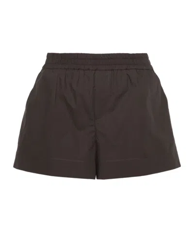P.a.r.o.s.h Elasticated-waist Cotton Shorts