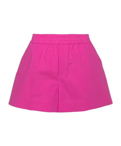 P.a.r.o.s.h Elasticated-waist Cotton Shorts