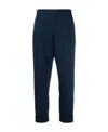 P.a.r.o.s.h Elasticated-waist Tapered Trousers In Black