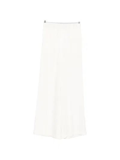 P.a.r.o.s.h Elasticated-waist Trousers In White