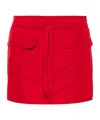 P.a.r.o.s.h Elasticated-waistband Skirt In Red