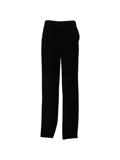 P.a.r.o.s.h Elasticated-waist Trousers In Black