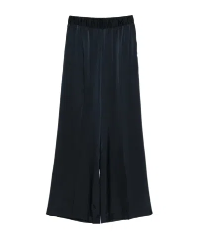P.a.r.o.s.h Elastic-waist Palazzo Pants In Black