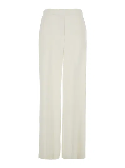 P.a.r.o.s.h . Elastic-waist Wide-leg Trousers In Multi
