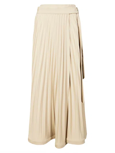 P.a.r.o.s.h Parosh Elegant Long Skirt - Perfect For Summer 2025 In Neutral