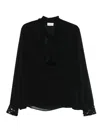 P.a.r.o.s.h Embellished Blouse In Black