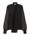 P.a.r.o.s.h Embellished Blouse In Black