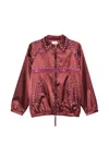 P.a.r.o.s.h Embellished Collared Jacket In Red