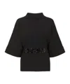 P.a.r.o.s.h Embroidered Blouse In Black