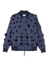 P.a.r.o.s.h P. A.r. O.s. H. Embroidered Bomber Jacket In Blue