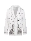 P.a.r.o.s.h Embroidered Jacket In White