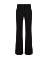 P.a.r.o.s.h High Waist Straight-leg Trousers In Black