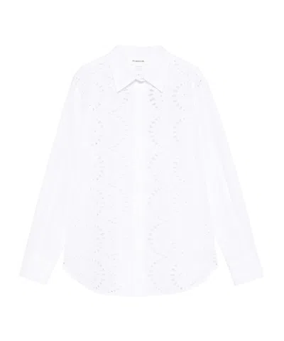 P.A.R.O.S.H EYELET-DETAIL SHIRT