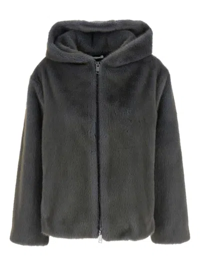 P.A.R.O.S.H PAROSH FAUX FUR JACKET