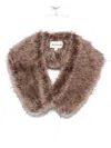 P.a.r.o.s.h Faux-fur Scarf In Brown