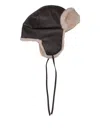 P.a.r.o.s.h Faux-fur Trapper Hat In Black