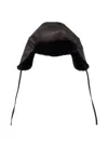P.a.r.o.s.h Faux-fur Trim Hat In Brown
