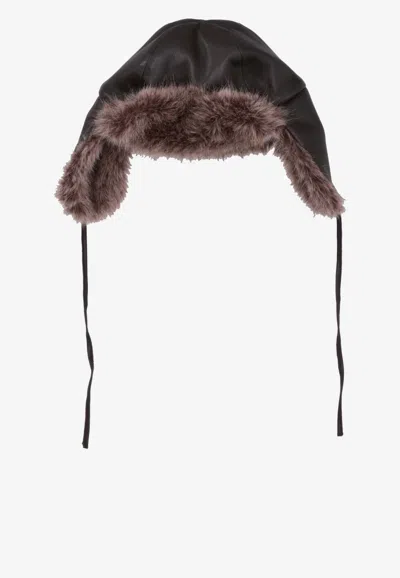 P.a.r.o.s.h Faux-fur Trapper Hat In Gray