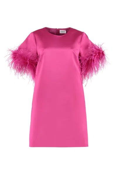 P.A.R.O.S.H FEATHER DRESS