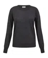 P.a.r.o.s.h Fine-knit Jumper In Black