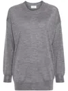 P.a.r.o.s.h Fine-knit Jumper In Grey