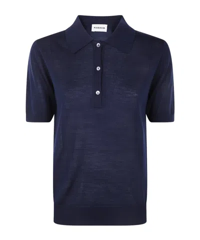 P.a.r.o.s.h Fine-knit Polo Top