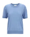 P.a.r.o.s.h P.a.r.o..h. Short Sleeve Sweater In Blue