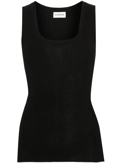 P.A.R.O.S.H FINE-RIBBED TANK TOP