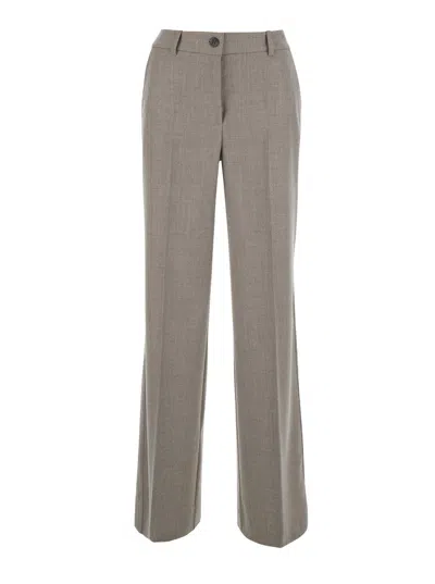 P.a.r.o.s.h . Flanel Trousers In Beige