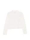 P.a.r.o.s.h Flap-pocket Buttoned Cardigan In White