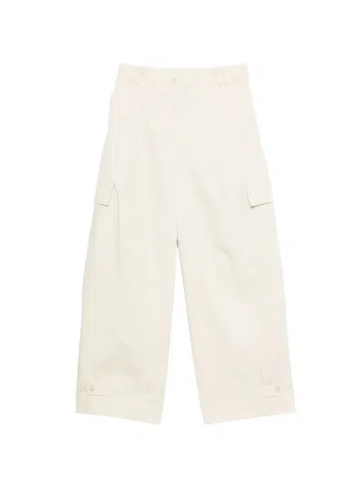 P.a.r.o.s.h Flap-pockets Cargo Pants In Brown