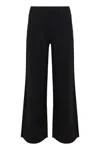 P.a.r.o.s.h Parosh Flared Leg Trousers In Blue