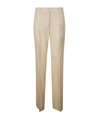 P.a.r.o.s.h . Flared Trousers In Nude