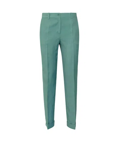 P.A.R.O.S.H FLAT-FRONT TROUSERS