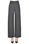 P.a.r.o.s.h Fleece Trousers In Gray