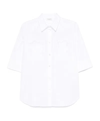 P.A.R.O.S.H FLORAL-EMBROIDERY SHIRT