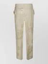 P.a.r.o.s.h Floral Pattern Trousers With Side And Back Pockets In Multi