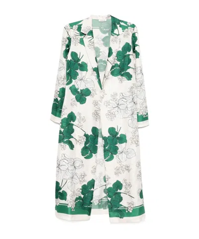 P.a.r.o.s.h . Floral Print Long Coat