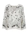 P.a.r.o.s.h Steven Blouse In White