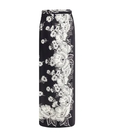 P.a.r.o.s.h Floral Wrap Skirt