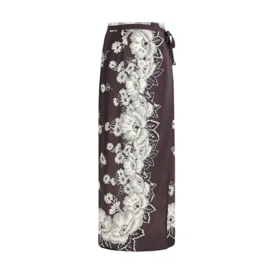 P.a.r.o.s.h Floral Wrap Skirt
