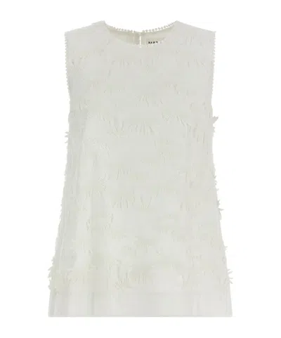 P.A.R.O.S.H P.A.R.O.S.H. FLOWER EMBROIDERED BLOUSE