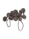 P.a.r.o.s.h Flower-shaped Wool Brooch In Neutral