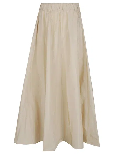 P.a.r.o.s.h Flowing Satin-effect Maxi Skirt