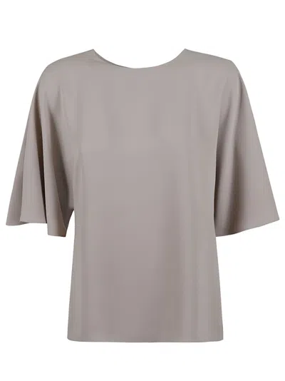 P.A.R.O.S.H FLOWING SLEEVE TOP WITH KEYHOLE BACK DETAIL