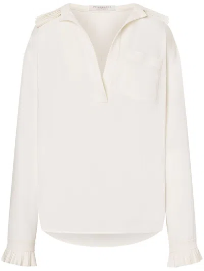 P.a.r.o.s.h Fluid Crepe Shirt